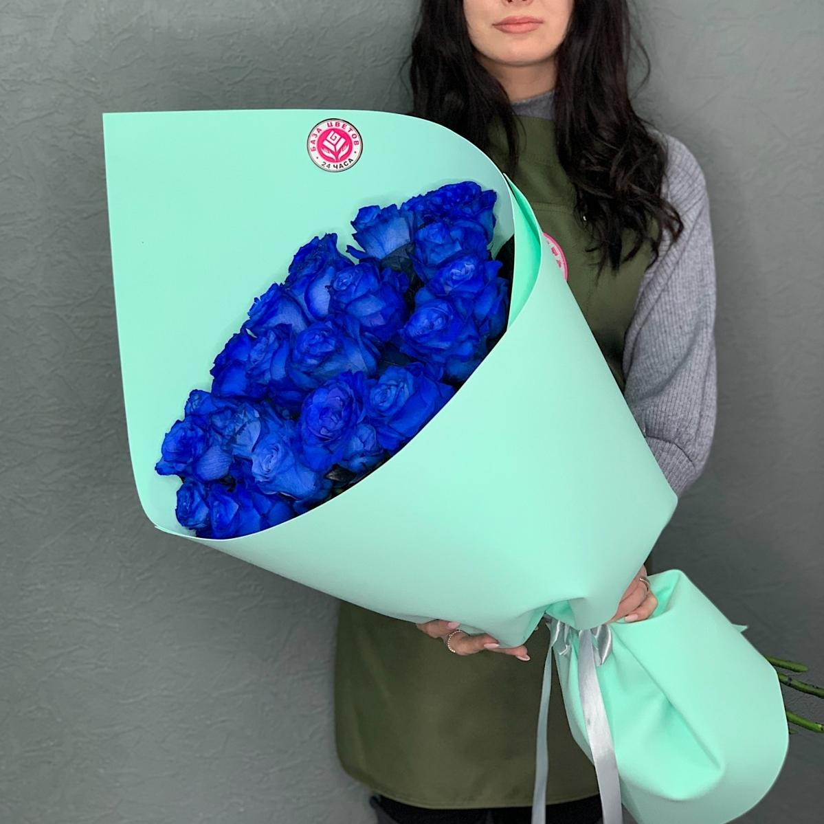 Букеты из синих роз (Эквадор) Артикул: 14950tm