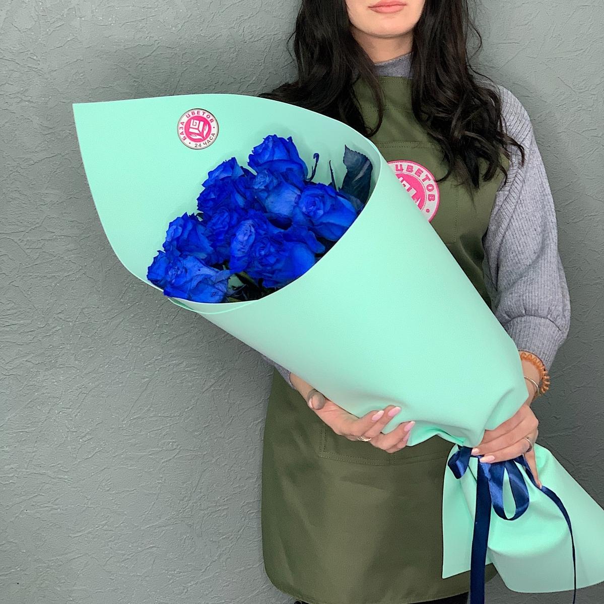 Букеты из синих роз (Эквадор) Артикул: 14950tm