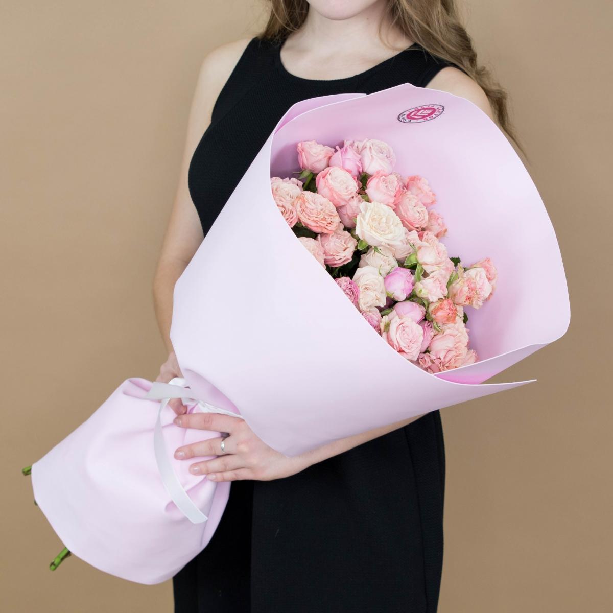 Розы кустовые розовые код товара: 377tm